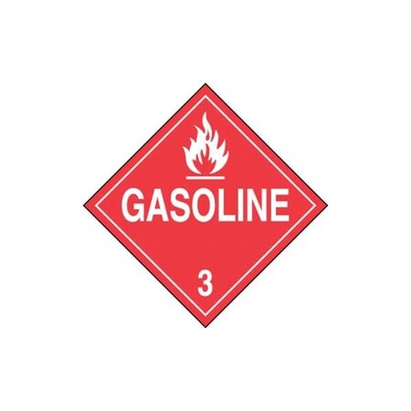 Accuform DOT PLACARD HAZARD CLASS 3  MPL304MG1 MPL304MG1